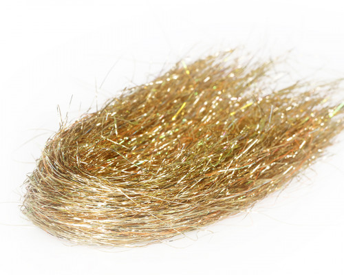 Fine 3D Tinsel Hair, Gold UVR / 10